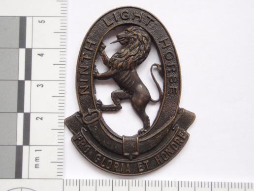 Australian 9th LH (Flindes Light Horse) Cap Badge