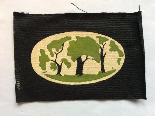 WW2 12th Corps painted formation sign