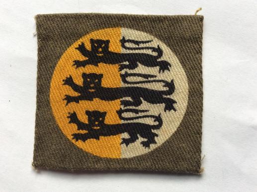 Dorset County Division Printed formation sign