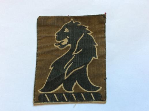 WW2 10th Anti-Aircraft Division Printed formation sign