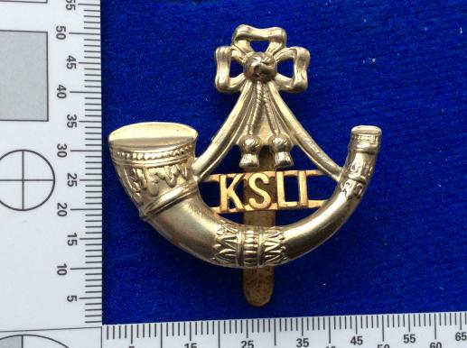 K.S.L.I bi-metal Cap badge