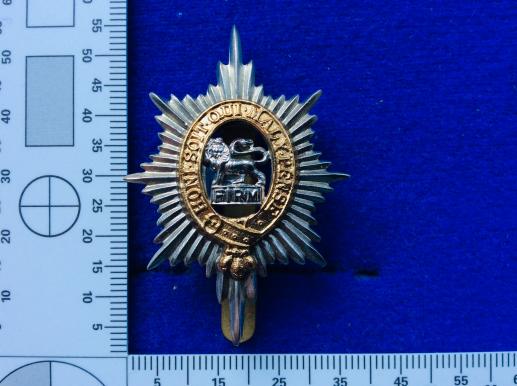 The Worcestershire Regiment bi-metal Cap Badge 