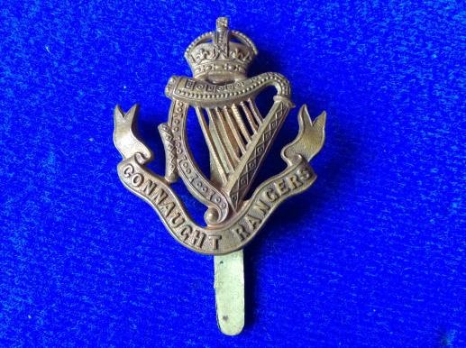 WW1 Connaught Rangers ORs Cap Badge 