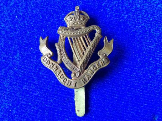 WW1 Connaught Rangers ORs Cap Badge 