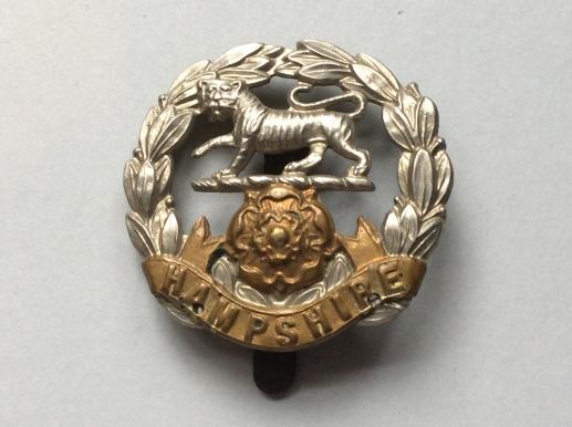 WW2 Hampshire Regiment b/m other ranks cap badge