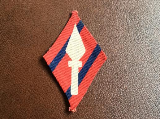 1st Army Corps Royal Engineers Division formation sign