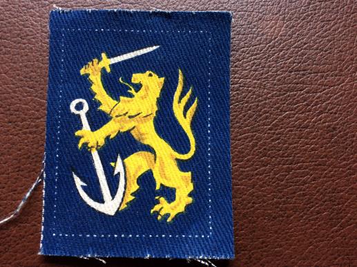 1st Port Task Force Royal Engineers Printed formation sign
