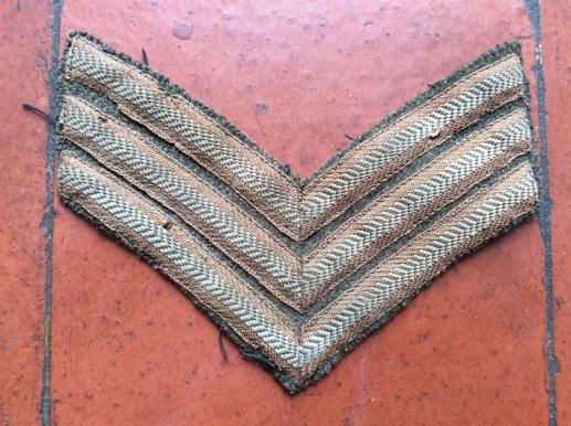 WW1 British or Commonwealth Sergeants stripe