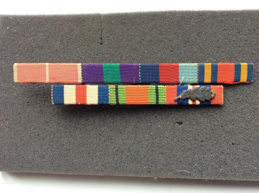 WW2 Mounted medal bar, B.E.M, MID, BURMA etc