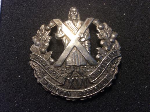 16th Infantry Batt, Cameron Highlanders Of Western Australia