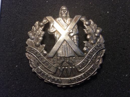 16th Infantry Batt, Cameron Highlanders Of Western Australia