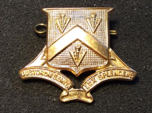 Bloxham School ( Oxfordshire) O.T.C Gilt Cap badge