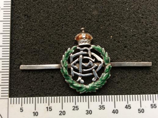 WW1 Army Dental Corps Sweetheart or tie pin, silver & enamel 