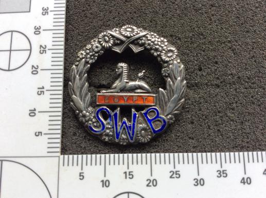 WW1/2 South Wales Borderers Sweetheart 