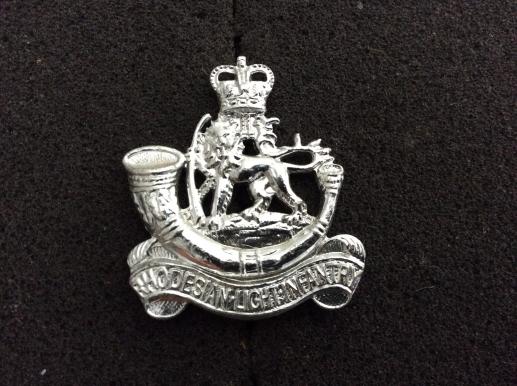 Anodised Rhodesian Light Infantry Cap Badge circa 1964-72