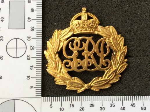British Indian Army Forage Cap Badge