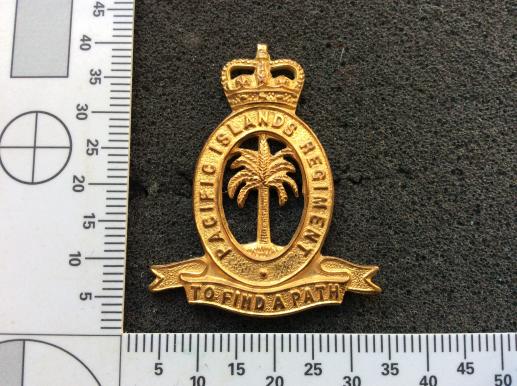 Pacific Islands Regiment Cap Badge circa 1953-60s 