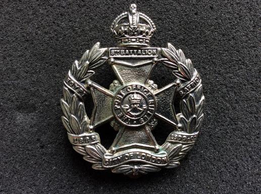 8th Battalion City Of London, The Post office Rifles Cap badge