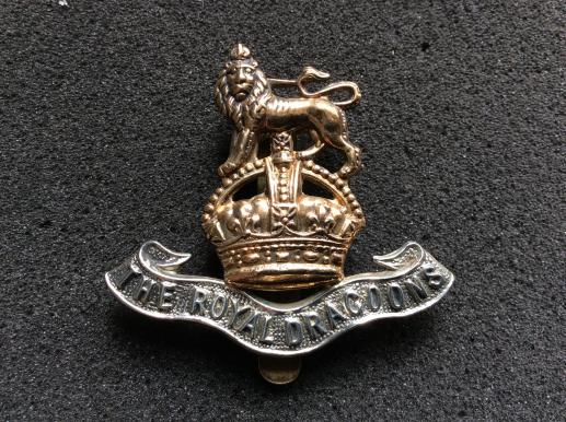 WW1 1st Royal Dragoon’s Other Ranks Cap badge