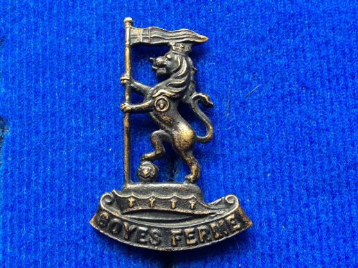 WW1 New Zealand Rifle Brigade Cap Badge By Gaunt London
