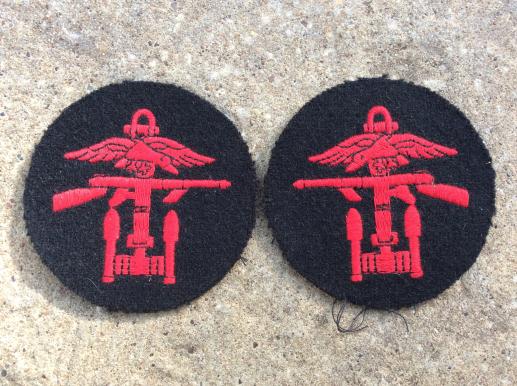 148 Battery, 29 Commando Regt R.A Combined Ops D.Z badges