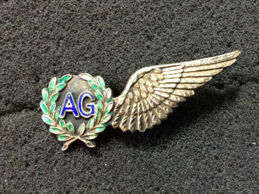 WW2 RAF or Commonwealth Air Forces Air Gunners Sweetheart 
