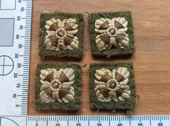 WW2 British/ Commonwealth Khaki Rank pips