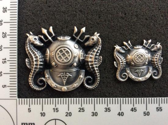 U.S.N Diving Medical Technicians Breast badges