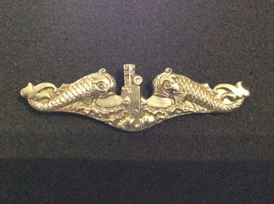 U.S Navy Submarine Warfare, Silver Enlisted Ranks Breast Badge