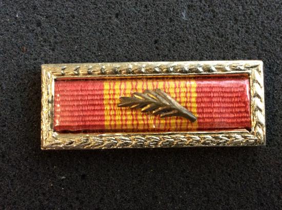 Republic of Vietnam Cross Of Gallantry with palm unit citation