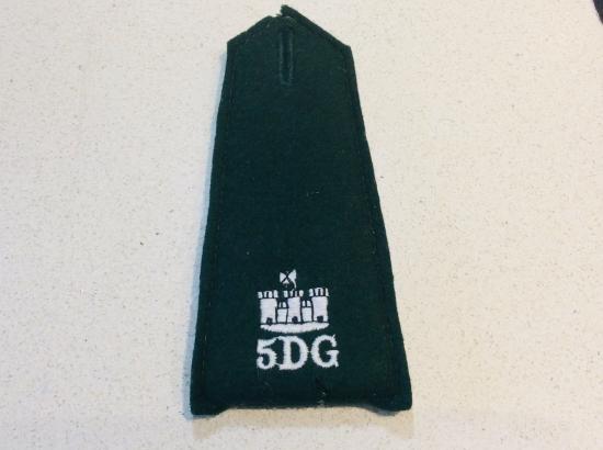 5th Dragoon Guards ( 5DG) Shoulder board