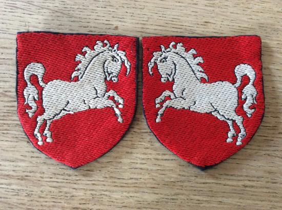 British Army Hanover District formation signs