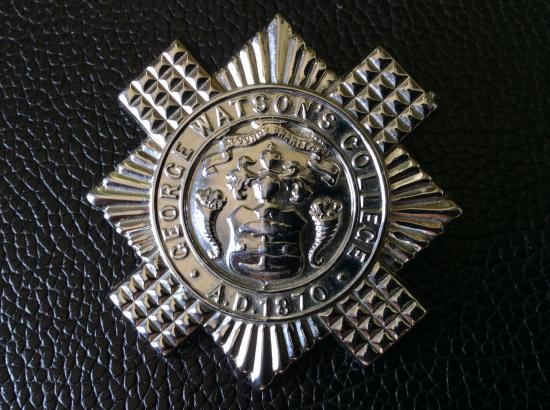 George Watson’s College OTC Cap badge