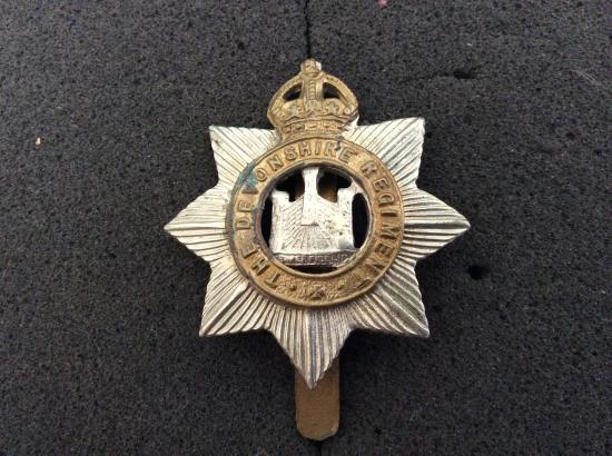 WW1/2 The Devonshire Regiment O.Rs Cap badge