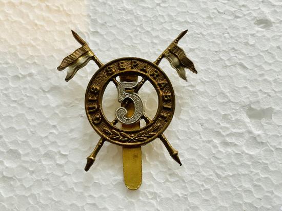 5th Royal Irish Lancers cap badge