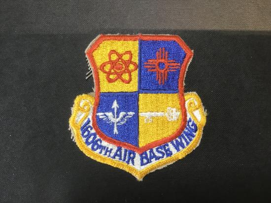 USAF 1606TH AIR BASE WING PATCH COLOR 