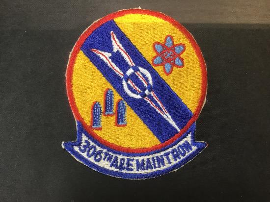 U.S.A.F 306th armament & electronic maintenance squadron patch