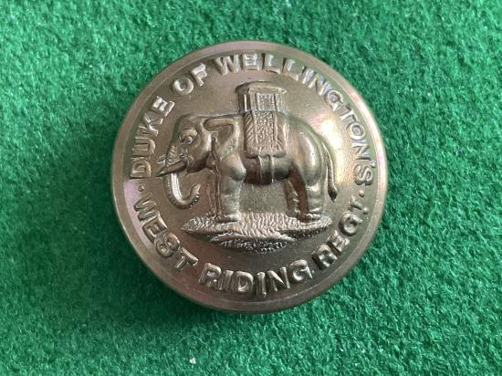 Duke of Wellingtons , West Riding Regt button