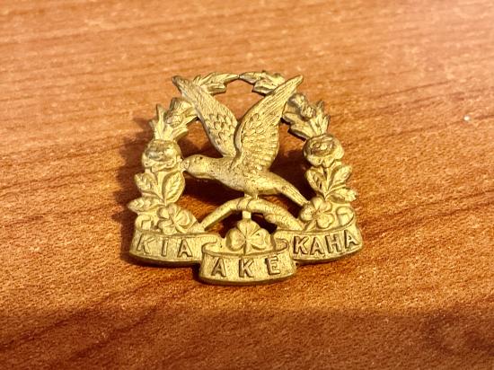 WW1 N.Z 14th South Otago Rifles Regt collar by Gaunt