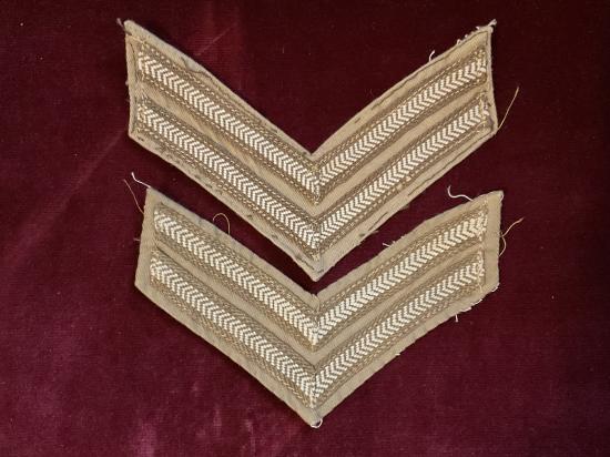 WW2 British/Commonwealth tropical Corporals stripes