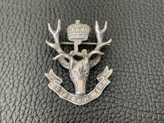 1915 dated Seaforth Highlanders officers sweetheart brooch