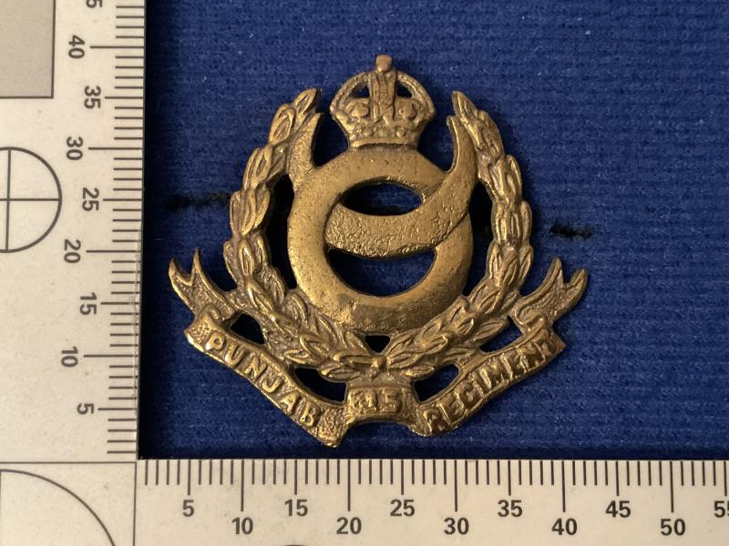WW2 Punjab Regiment other ranks cap badge