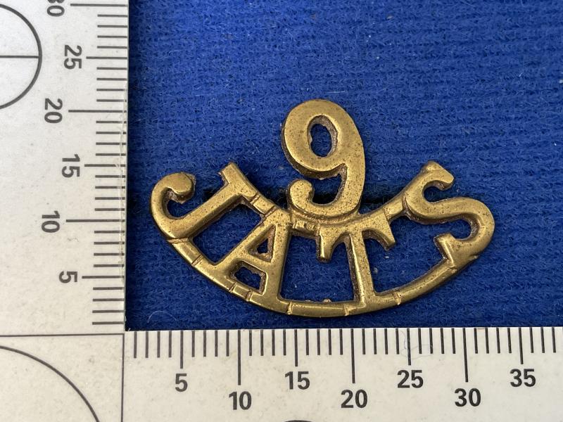 9th JATS brass shoulder title