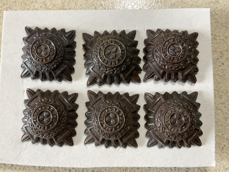 WW1/2 British & Commonwealth O.S.D rank pips x 6