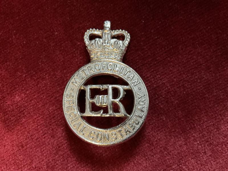 Metropolitan police Special constabulary cap Badge