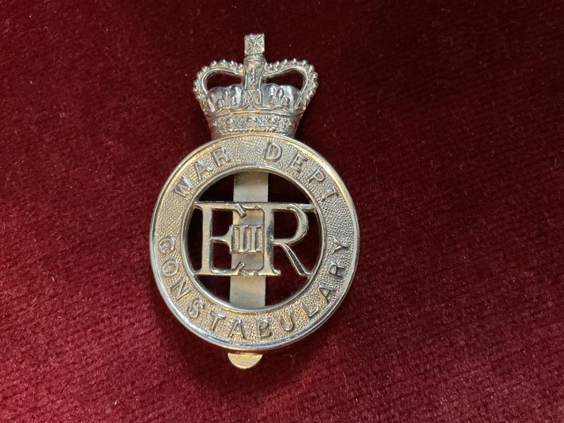 Q/C War Department Constabulary cap badge