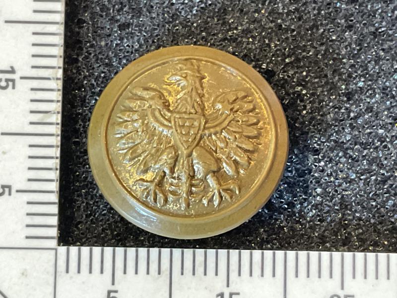 WW2 Free Polish Forces economy plastic button