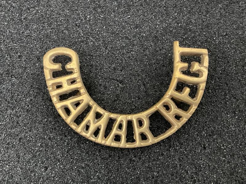 WW2 Indian Army, Chamar Regiment shoulder title