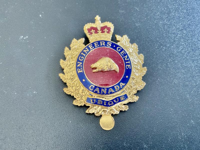 Canadian Engineers cap badge by WILLIAM SCULLY