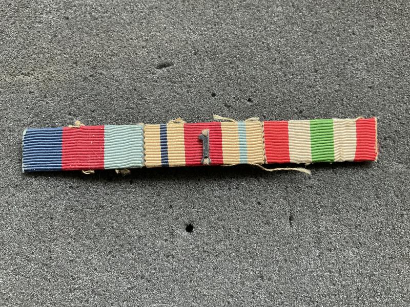 WW2 1st Army Africa & Italy star full size medal bar
